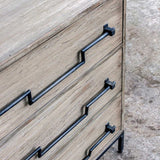 Modern European furniture - Mango Wood 3-Drawer Accent Chest - www.oroa.com