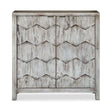 2-Door Honeycomb Mahogany Cabinet by Uttermost Catori