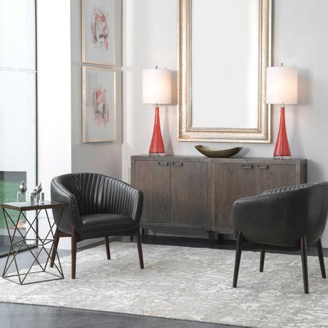 2-Door Wooden Cabinet by Uttermost Nadie, alternate view 2
