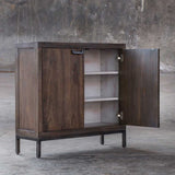 2-Door Wooden Cabinet by Uttermost Nadie, alternate view 3