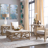 Natural Limestone Square Coffee Table by Uttermost Catali, alternate view 2