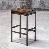 Solid Hardwood Bar Stool by Uttermost Beck, alternate view 6