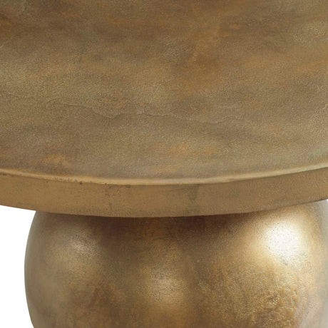 Sphere Base Aluminum Coffee Table by Uttermost Triplet, alternate view 5