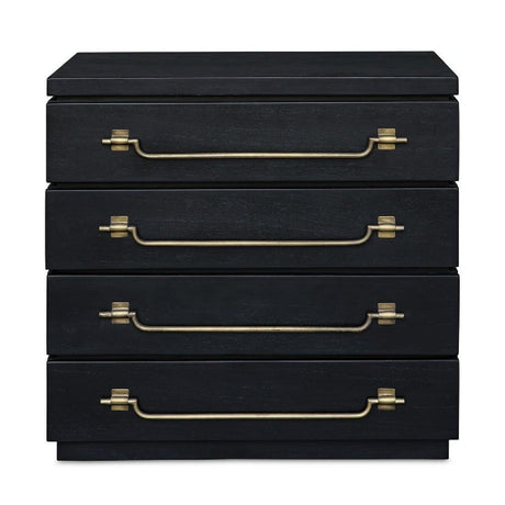 Black Mahogany 4-Drawer Accent Chest by Uttermost Halifax