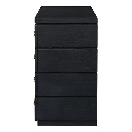 Black Mahogany 4-Drawer Accent Chest by Uttermost Halifax, alternate view 5
