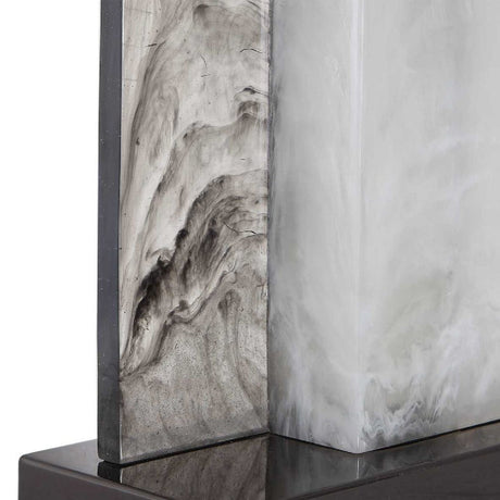 Modern European furniture - Double Slab Table Lamp by Uttermost Vanda - www.oroa.com