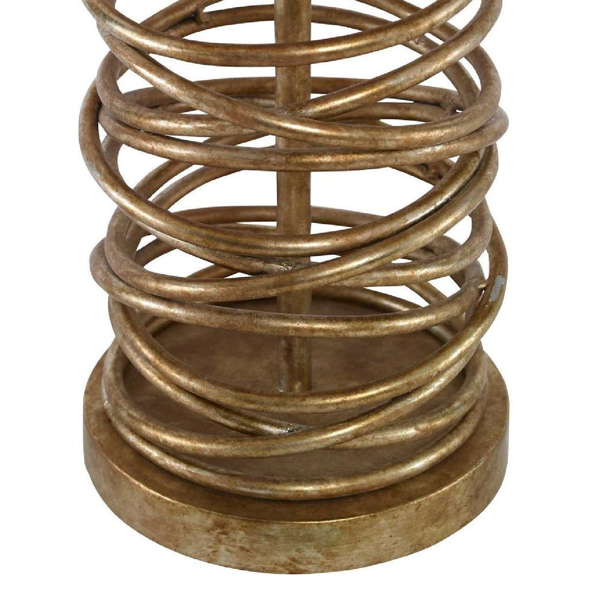 Modern European furniture - Antique Silver Loops Table Lamp by Uttermost Amarey - www.oroa.com
