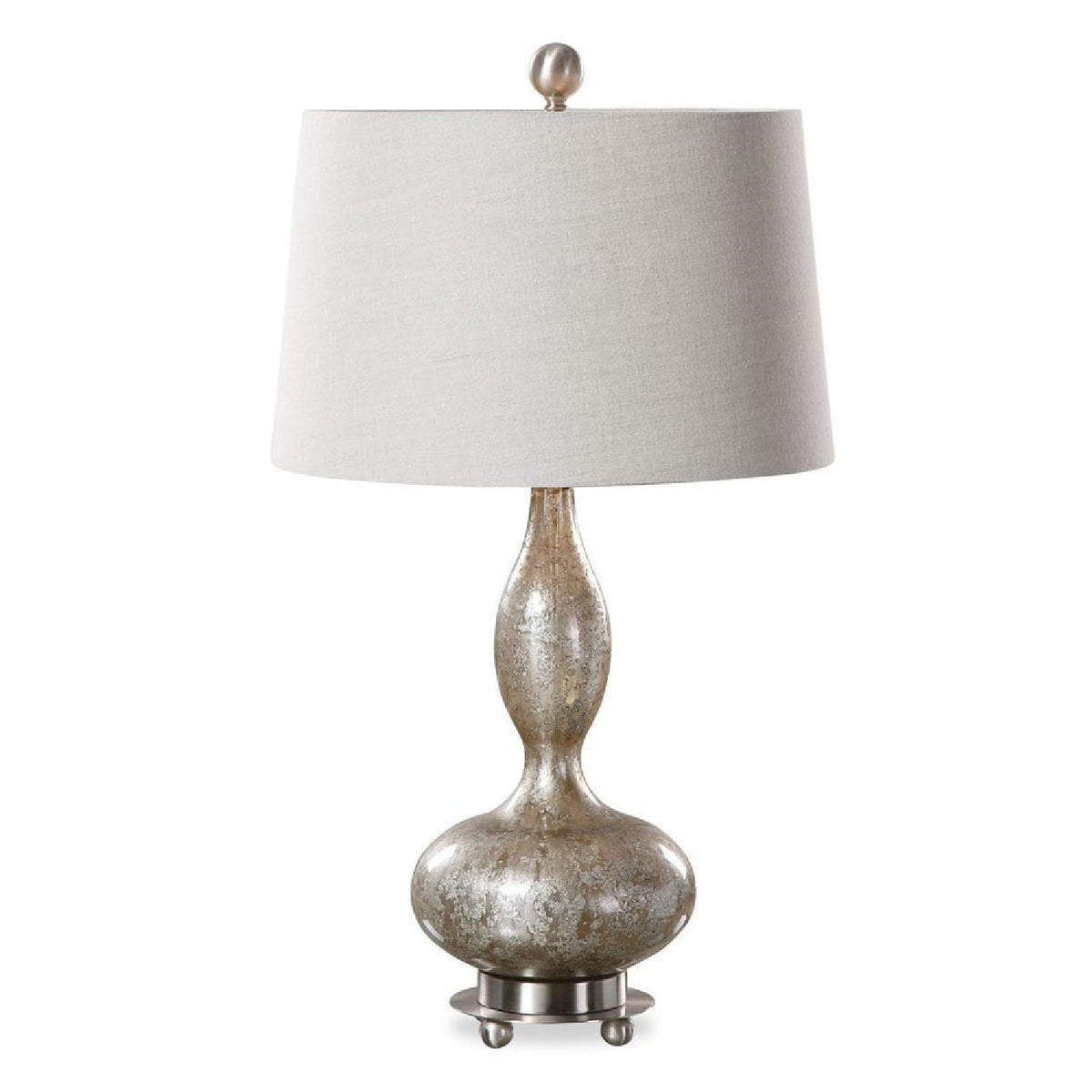 Modern European furniture - Smoked Mercury Glass Table Lamps (2) by Uttermost Vercana - www.oroa.com