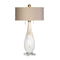 Glass Base Linen Table Lamp | Uttermost Cardoni - www.oroa.com