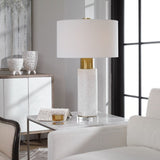 Modern European furniture - Bleached Concrete Table Lamp by Uttermost Vaeshon - www.oroa.com