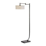 Dark Bronze Adjustable Floor Lamp by Uttermost Lamine