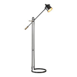 Modern European furniture - Brushed Gold Floor Lamp - www.oroa.com