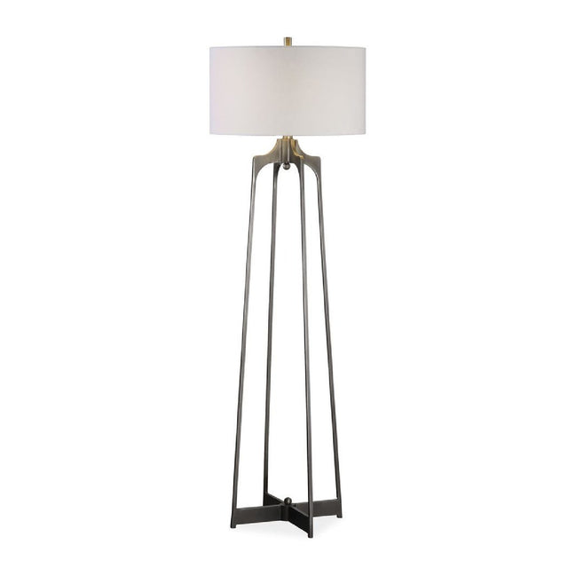 Forged Steel Floor Lamp by Uttermost Adrian