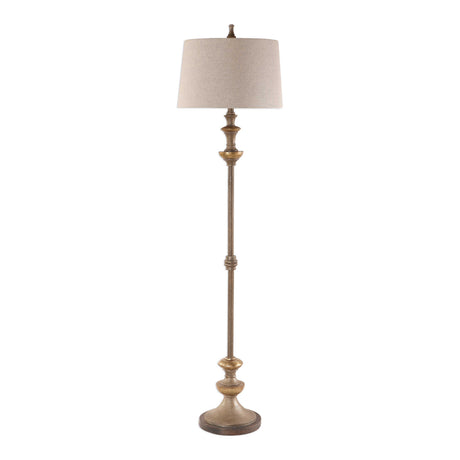Modern European furniture - Textured Silver Floor Lamp - www.oroa.com