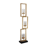 Modern European furniture - Gold Rectangles Floor Lamp - www.oroa.com