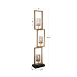 Modern European furniture - Gold Rectangles Floor Lamp - www.oroa.com