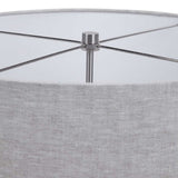 Beige Linen Shade Table Lamp by Uttermost Lenta, alternate view 5
