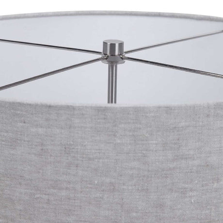 Beige Linen Shade Table Lamp by Uttermost Lenta, alternate view 5