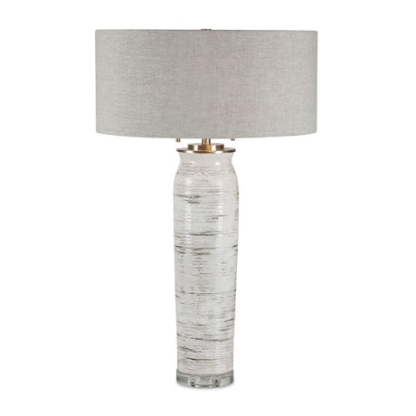 Beige Linen Shade Table Lamp by Uttermost Lenta
