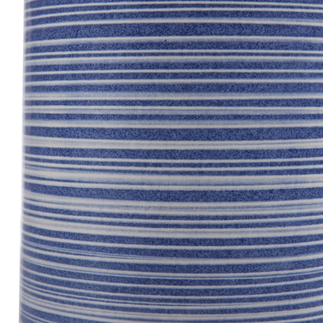 Modern European furniture - Blue Stripes Ceramic Table Lamp by Uttermost Montauk - www.oroa.com