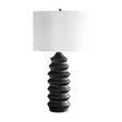 Rustic Black Wood Table Lamp by Uttermost Uplift