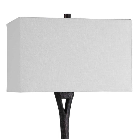 Modern European furniture - Black Cast Iron Table Lamp by Uttermost Darbie - www.oroa.com