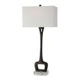 Modern European furniture - Black Cast Iron Table Lamp by Uttermost Darbie - www.oroa.com