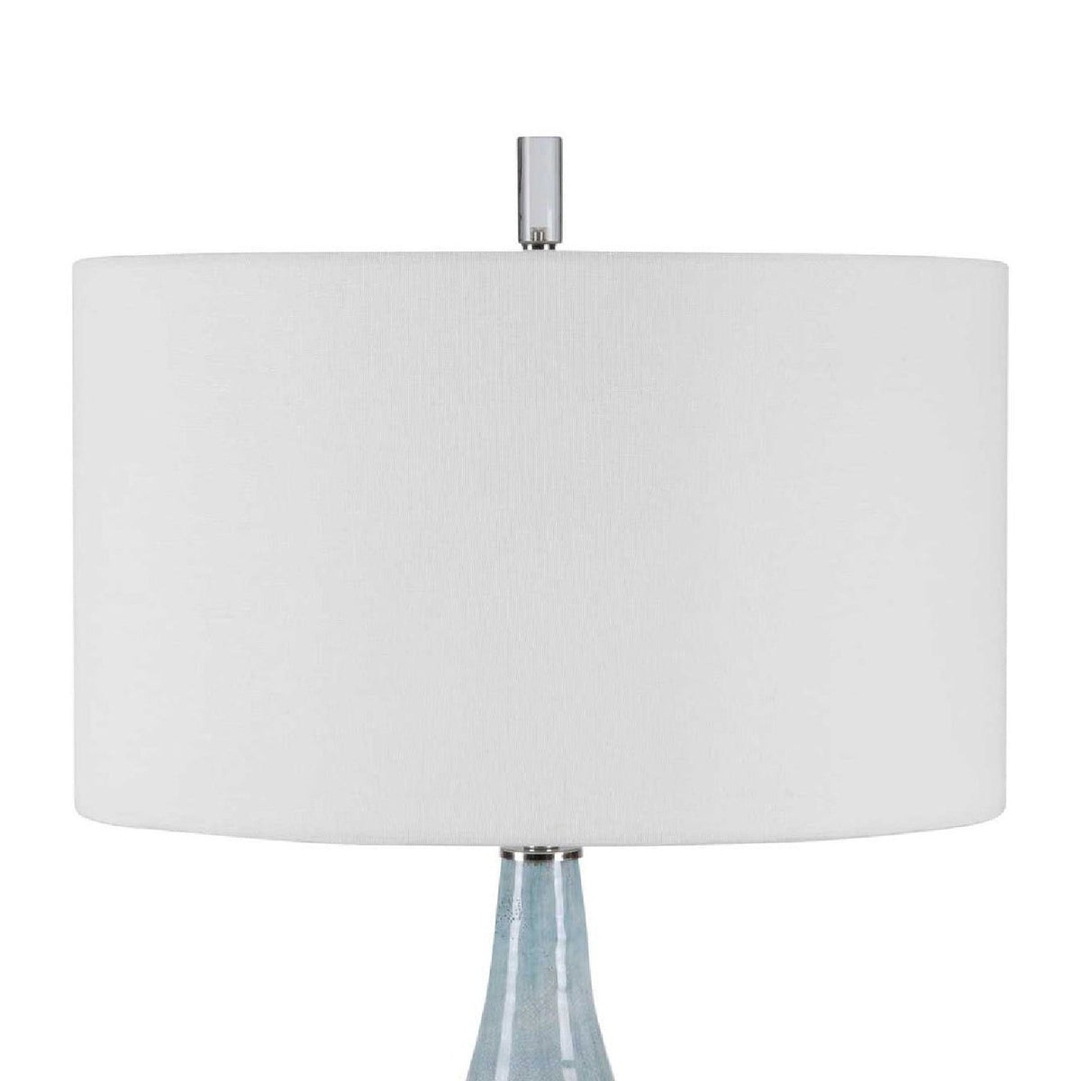 Crackle Glazed Ceramic Table Lamp by Uttermost Rialta, alternate view 4
