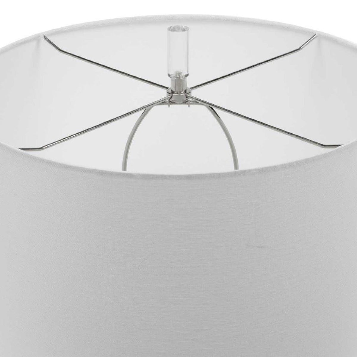 Crackle Glazed Ceramic Table Lamp by Uttermost Rialta, alternate view 6