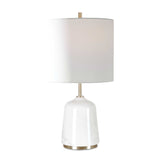 White Marble Table Lamp by Uttermost Eloise