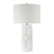 Modern European furniture - Glossy White Ceramic Table Lamp by Uttermost Sinclair - www.oroa.com
