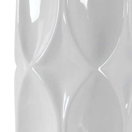 Modern European furniture - Glossy White Ceramic Table Lamp by Uttermost Sinclair - www.oroa.com