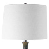  Modern European furniture - Fluted Gradient Ceramic Table Lamp by Uttermost Eichler - www.oroa.com