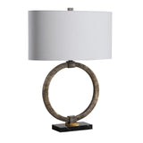 Modern European furniture - Antique Gold Ring Table Lamp Table Lamp by Uttermost Relic - www.oroa.com