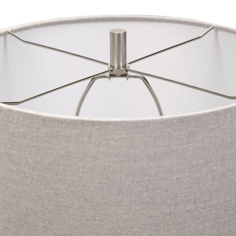 Textured Oval Ceramic Table Lamp by Uttermost Modica, alternate view 4