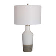 Modern European furniture - Crackled White Ceramic Table Lamp by Uttermost Dakota - www.oroa.com