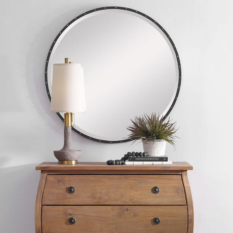 Beige Stone Table Lamp by Uttermost Volongo, alternate view 3