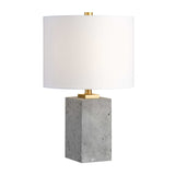 Modern European furniture - Stained Concrete Accent Lamp - www.oroa.com