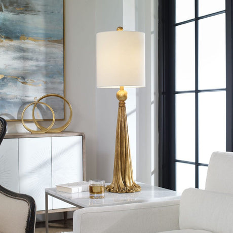 Metallic Gold Buffet Lamp by Uttermost Paravani, alternate view 5