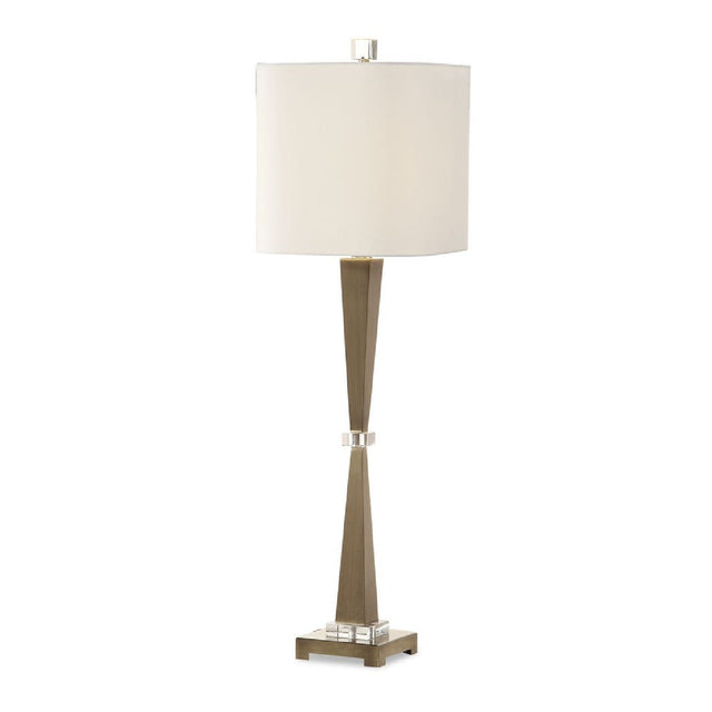 Tapered Steel Buffet Lamp by Uttermost Niccolai
