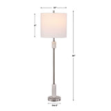 Polished Nickel Buffet Lamp by Uttermost Sussex, alternate view 4
