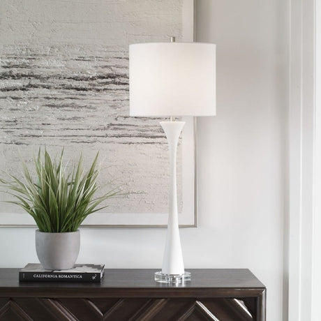 Man-Made Stone Buffet Lamp by Uttermost Fountain, alternate view 9