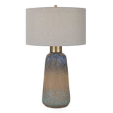 Modern European furniture - Embossed Glaze Ceramic Table Lamp  - www.oroa.com