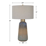 Modern European furniture - Embossed Glaze Ceramic Table Lamp  - www.oroa.com