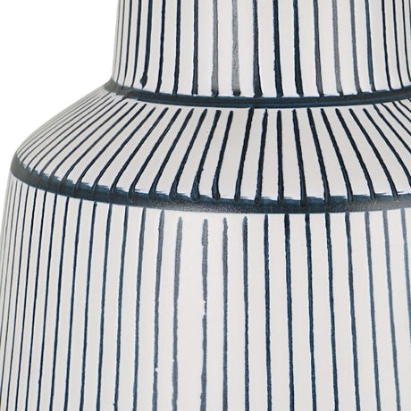 Ceramic Nautical Stripes Table Lamp by Uttermost Breton, alternate view 5