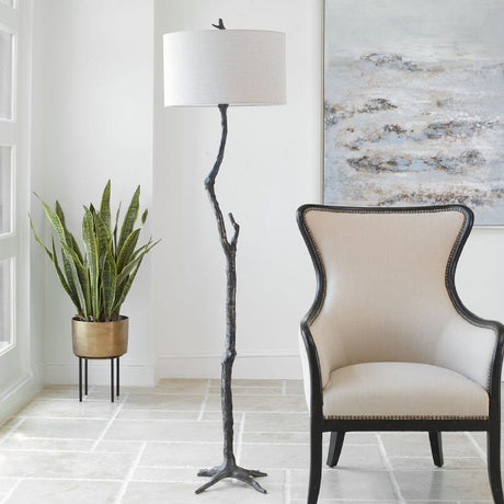 Black Branch-Inspired Floor Lamp by Uttermost Spruce, alternate view 7