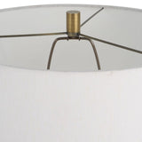 Channeled Cast Iron Floor Lamp | Uttermost Miraz - www.oroa.com
