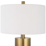 Modern European furniture - White Crackled Ceramic Table Lamp by Uttermost Adelia - www.oroa.com