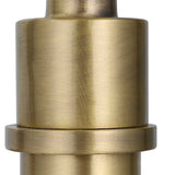 Modern European furniture - Gold Arc Rotating Floor Lamp - www.oroa.com