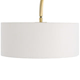Modern European furniture - Gold Arc Rotating Floor Lamp - www.oroa.com